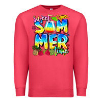 Cardinal summer time Premium Sweatshirt - CowhideDigitalArt