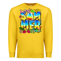 Lemon summer time Premium Sweatshirt - CowhideDigitalArt