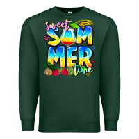 Sports Green summer time Premium Sweatshirt - CowhideDigitalArt