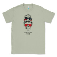 Matcha Glitter American Flag Patterned American Mom Skull Classic Tee - Bettercallsaul