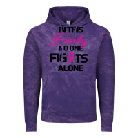 Cloud Purple In This Family No One Fights Alone Vintage Hoodie - Bettercallsaul