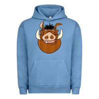 Pigment Pebble Blue Lion518 Urban Hoodie - tuanDangUi