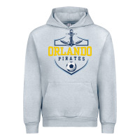 Heather Grey Orlando pirates, ball Urban Hoodie - tuanDangUi