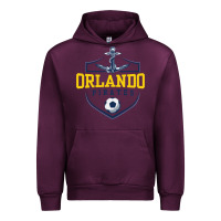 Mauve Wine Orlando pirates, ball Urban Hoodie - tuanDangUi