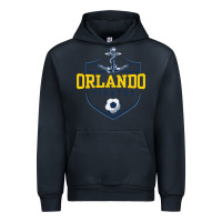 Navy Orlando pirates, ball Urban Hoodie - tuanDangUi