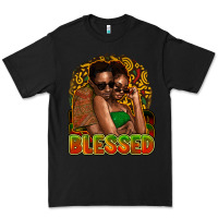 Black black couple blessed Premium Tee - NancyCooperArtShop