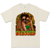 Bone black couple blessed Premium Tee - NancyCooperArtShop