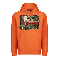 Carrot all i want for christmas is a cow cowhide Premium Hoodie - RanaPortraitStore