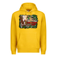 Lemon all i want for christmas is a cow cowhide Premium Hoodie - RanaPortraitStore