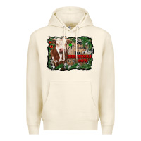 Tofu all i want for christmas is a cow cowhide Premium Hoodie - RanaPortraitStore