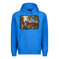 True Royal all i want for christmas is a cow cowhide Premium Hoodie - RanaPortraitStore
