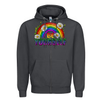 Smoke Be Yourself Pride Lgbtq Zipper Hoodie - BundleAndBundleShop