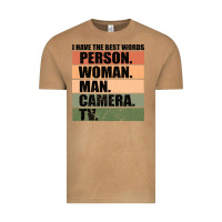 Vintage Camel Person Woman Man Camera Tv Vintage Tee - Bettercallsaul