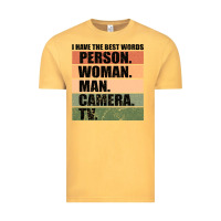 Vintage Mustard Person Woman Man Camera Tv Vintage Tee - Bettercallsaul