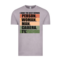 Vintage Zinc Person Woman Man Camera Tv Vintage Tee - Bettercallsaul