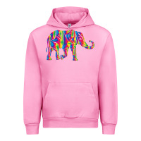 Fuchsia Pink Elephant1687 Urban Hoodie - tuanDangUi