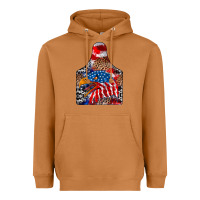 Meerkat America Heavyweight Hoodie - CowhideDigitalArt