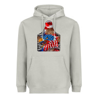 Moon Dust America Heavyweight Hoodie - CowhideDigitalArt