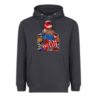 Smoke America Heavyweight Hoodie - CowhideDigitalArt