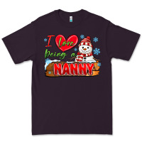 Plum i love being a nanny Premium Tee - MaliasSmallBusiness