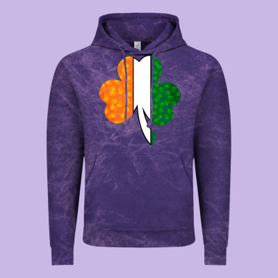 Shamrock Boobs St Patrick's Day Design Vintage Hoodie Designed By Bettercallsaul