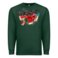 Sports Green sweet summer time Premium Sweatshirt - CowhideDigitalArt
