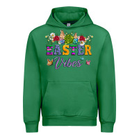 Emerald easter vibes and butterfly with bunny and flowers Urban Hoodie - Artiststas