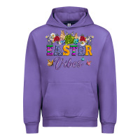 Tulip easter vibes and butterfly with bunny and flowers Urban Hoodie - Artiststas