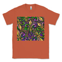 Copper mardi gras fleur de lis Classic Tee - RanaPortraitStore