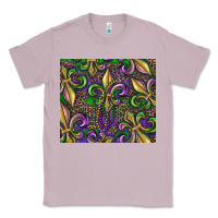 Lilac mardi gras fleur de lis Classic Tee - RanaPortraitStore