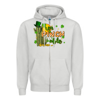 Dove Grey un pinch able Zipper Hoodie - FaDigitalArtStudio