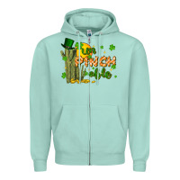 Seafoam un pinch able Zipper Hoodie - FaDigitalArtStudio