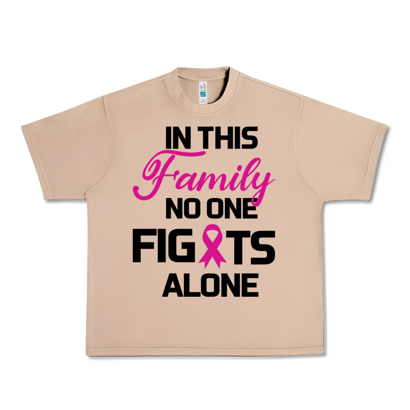 In This Family No One Fights Alone Urban Heavy Tee by Bettercallsaul | Teevron