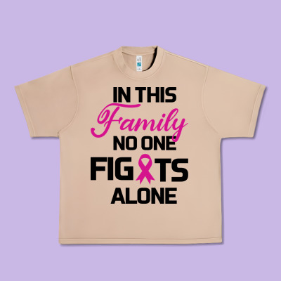 In This Family No One Fights Alone Urban Heavy Tee Designed By Bettercallsaul