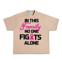 Burro In This Family No One Fights Alone Urban Heavy Tee - Bettercallsaul