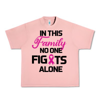 Salmon In This Family No One Fights Alone Urban Heavy Tee - Bettercallsaul