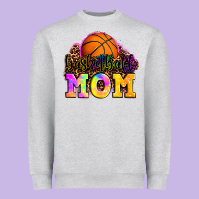 Basketball Mom Heavyweight Sweatshirt Designed By Oliviacreatesart