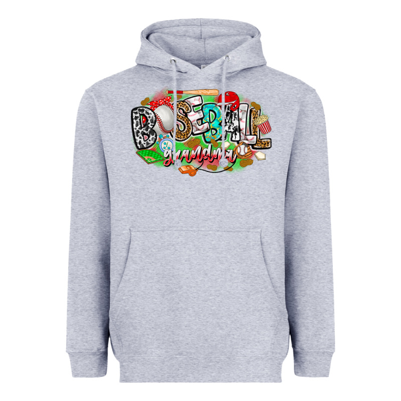 Baseball Grandma Heavyweight Hoodie by CowhideDigitalArt | Teevron
