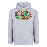 Heather Grey baseball grandma Heavyweight Hoodie - CowhideDigitalArt