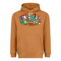 Meerkat baseball grandma Heavyweight Hoodie - CowhideDigitalArt