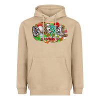 Mushroom baseball grandma Heavyweight Hoodie - CowhideDigitalArt