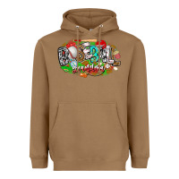 Toasted Coconut baseball grandma Heavyweight Hoodie - CowhideDigitalArt