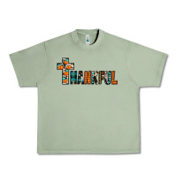 Oil Green thankful Urban Heavy Tee - JahusDesignShop