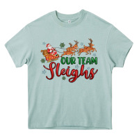 Arona our team sleigh Heavy Core Tee - MaliasSmallBusiness