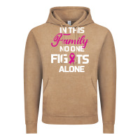 Vintage Coffee In This Family No One Fights Alone Cancer Survivor Vintage Hoodie - Bettercallsaul
