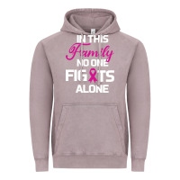 Vintage Zinc In This Family No One Fights Alone Cancer Survivor Vintage Hoodie - Bettercallsaul