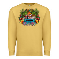 Antique Gold Summer Premium Sweatshirt - CowhideDigitalArt