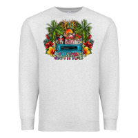 Oatmeal Heather Summer Premium Sweatshirt - CowhideDigitalArt