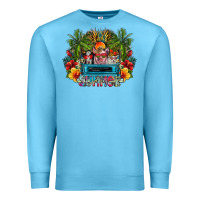 Ocean Blue Summer Premium Sweatshirt - CowhideDigitalArt