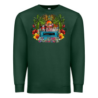Sports Green Summer Premium Sweatshirt - CowhideDigitalArt